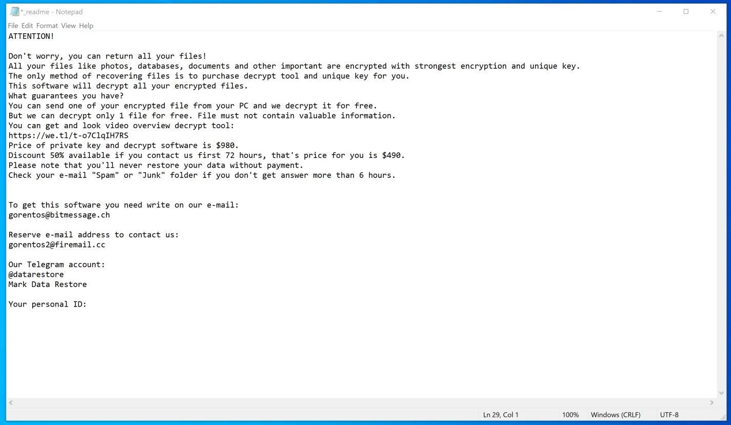 How to remove MASODAS ransomware (Virus Removal Guide) 1 Image: Masodas ransomware virus
