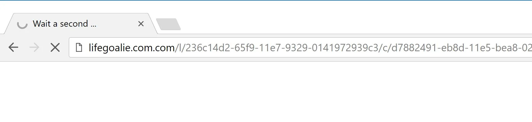 Lifegoalie.com redirect virus