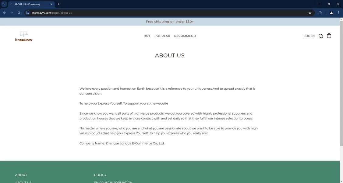 Knowsavvy.com Review: A Fake Store You Should Avoid 1 Knowsavvy.com scam