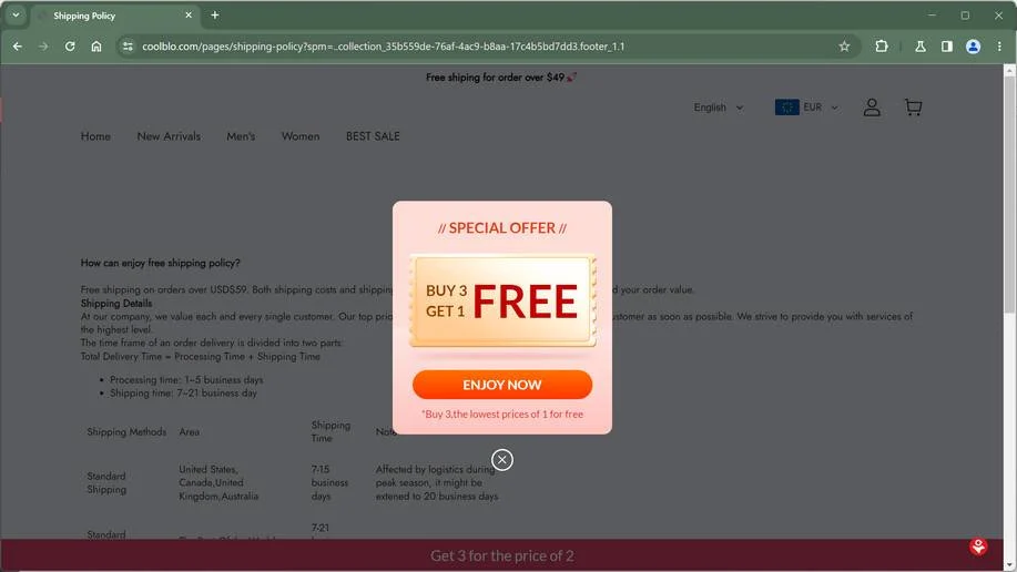 coolblo.com scam