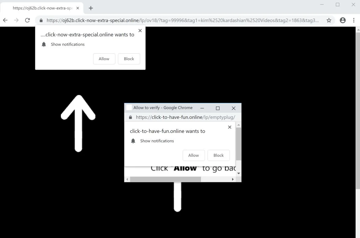 Remove Click-now-extra-special.online Virus