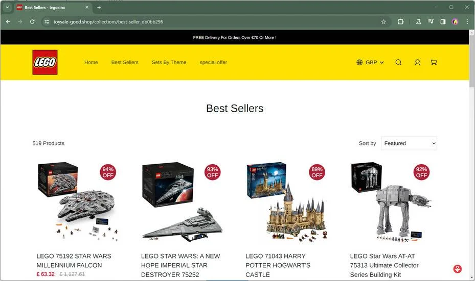 Legoxinx Scam