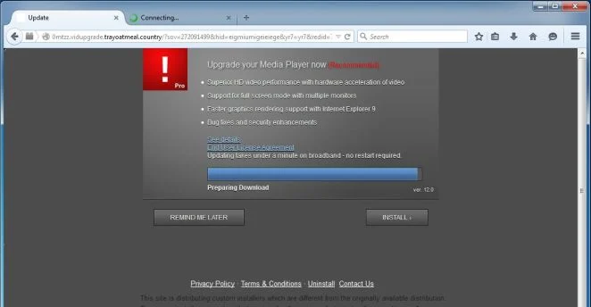 trayoatmeal.country virus