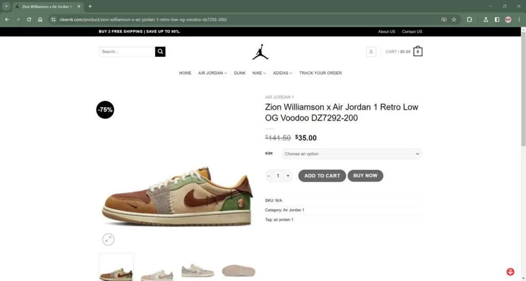 Clearnk.com Store Is a Scam - Avoid at All Costs 1 Clearnk.com scam