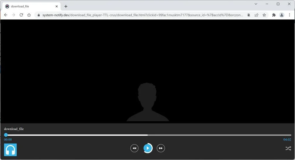 How to Remove System-notify.dev Pop-up Ads (Virus Removal Guide) 1 Image: Chrome browser is redirected to System-notify.dev