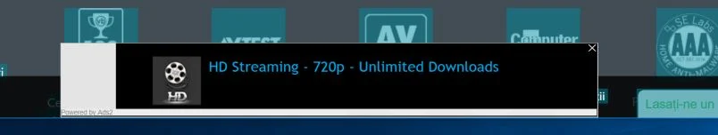 Powered by Ads2 adware