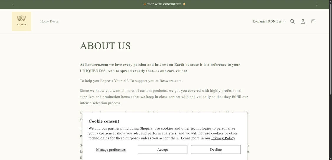 Boswern.com scam