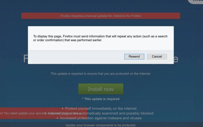 Page Marker Firefox Extension Scam