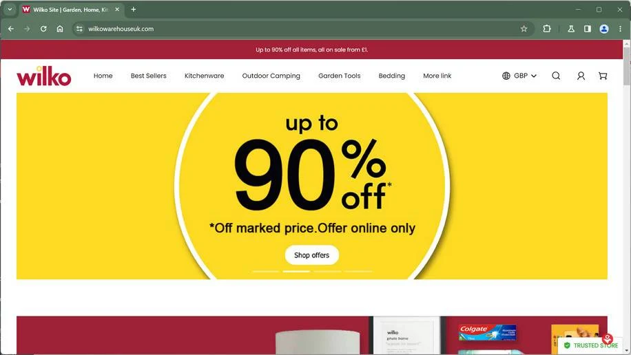 Wilkowarehouseuk.com Scam Store: A Fake Wilko Website 1 wilkowarehouseuk.com scam