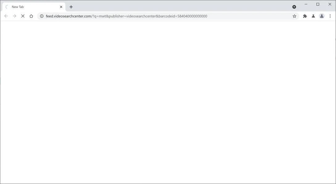 Remove VideoSearchCenter Search redirect (Virus Removal Guide) 1 Image: Chrome browser is redirected to VideoSearchCenter Search