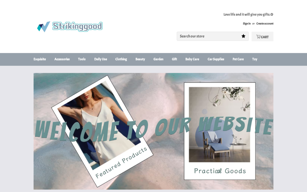 Strikinggood.com EXPOSED - Legit Store or Scam? Read First 1 Strikinggood.com scam