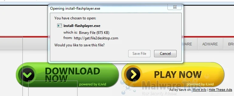[Image: Ads by Save On virus]