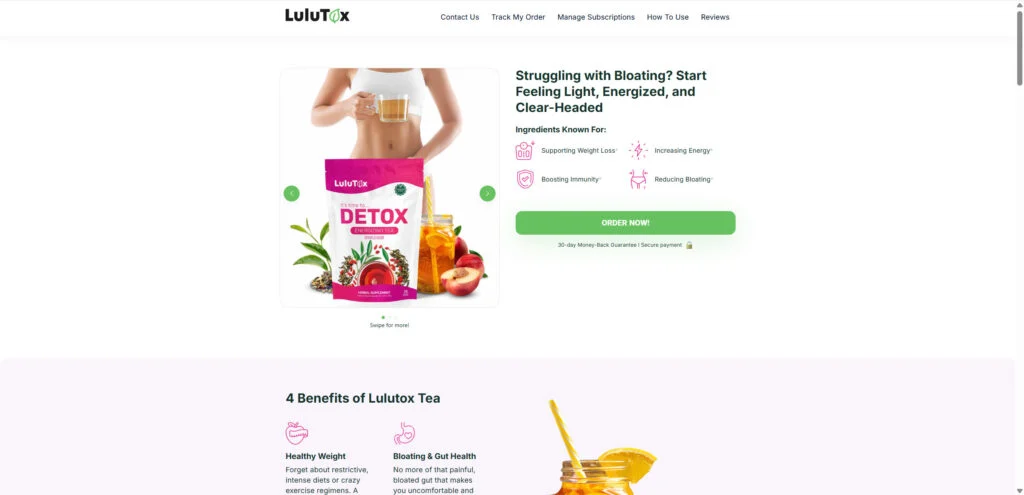 Lulutox Detox Tea – Legit Weight Loss or Scammy? Read This 1 1 10