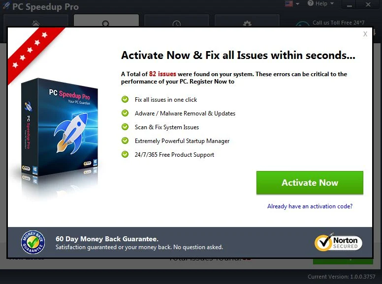 PC Speedup Pro Ads