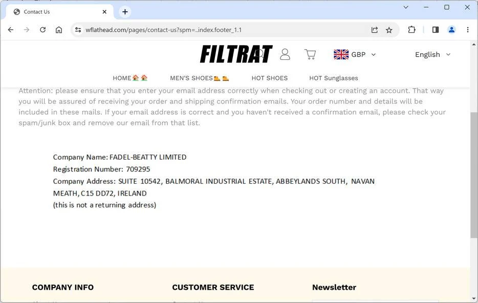 Wflathead.com scam
