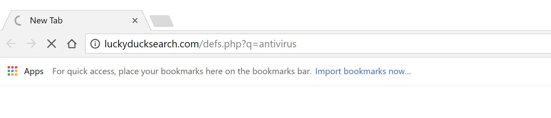 remove Luckyducksearch.com virus