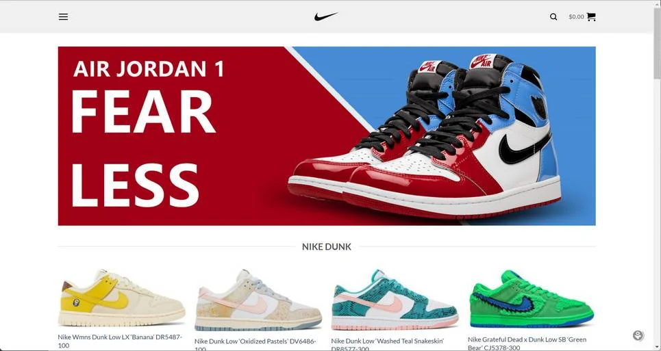 Sceptember.com Scam Store: A Fake Nike Website 1 Sceptember.com AIR JORDAN