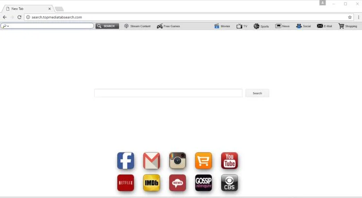 Search.topmediatabsearch.com redirect Search.topmediatabsearch.com virus