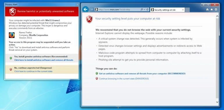 [Image: Defender Pro 2015 malware]