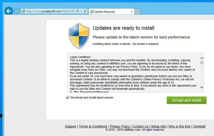 YouAppSoft.com virus