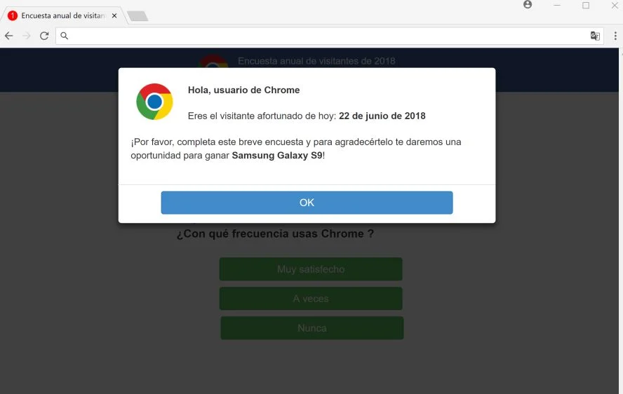 totalwinnerses.info pop-up ads scam
