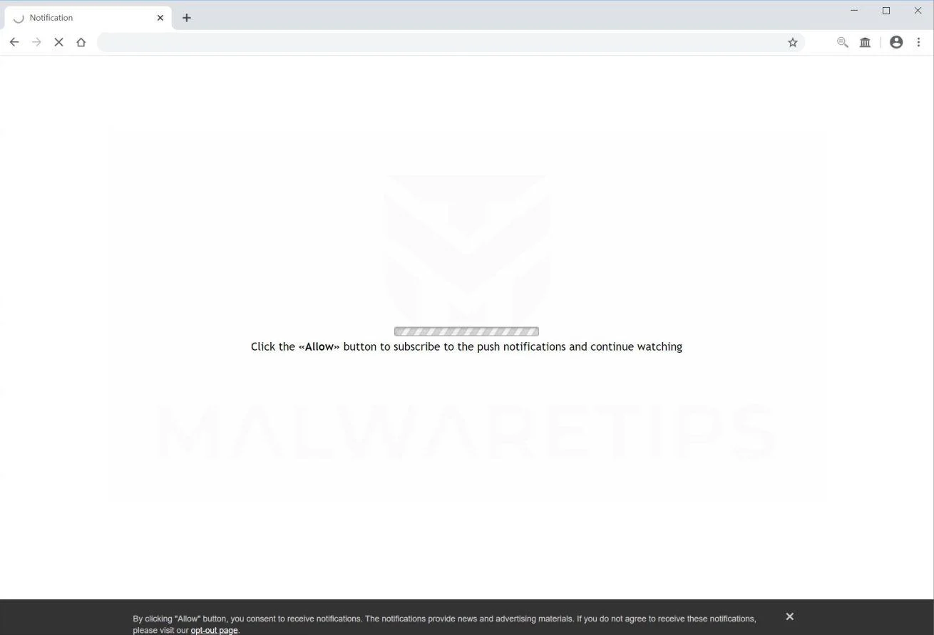 Remove Ustriptomorbie.site pop-up ads (Virus Removal Guide) 1 Image: Chrome browser is redirected to Ustriptomorbie.site