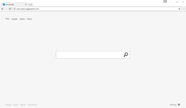 Start-pagesearch.com homepage
