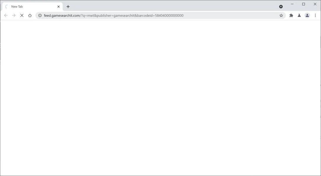 Remove GameSearchIt Search redirect (Virus Removal Guide) 1 Image: Chrome browser is redirected to GameSearchIt Search
