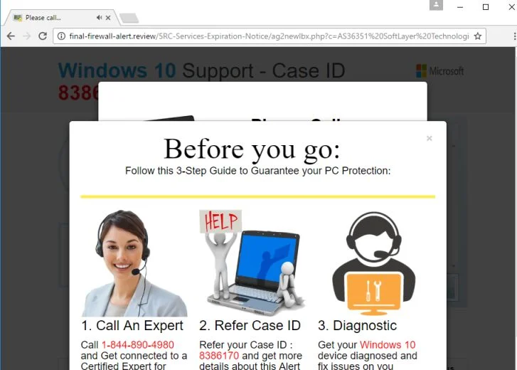 final-firewall-alert.review virus
