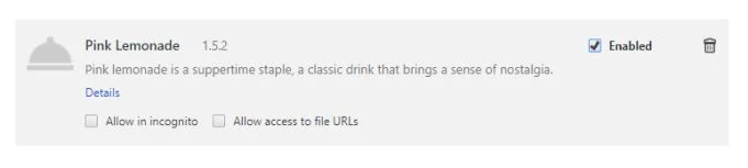 Pink Lemonade Chrome Extension Scam