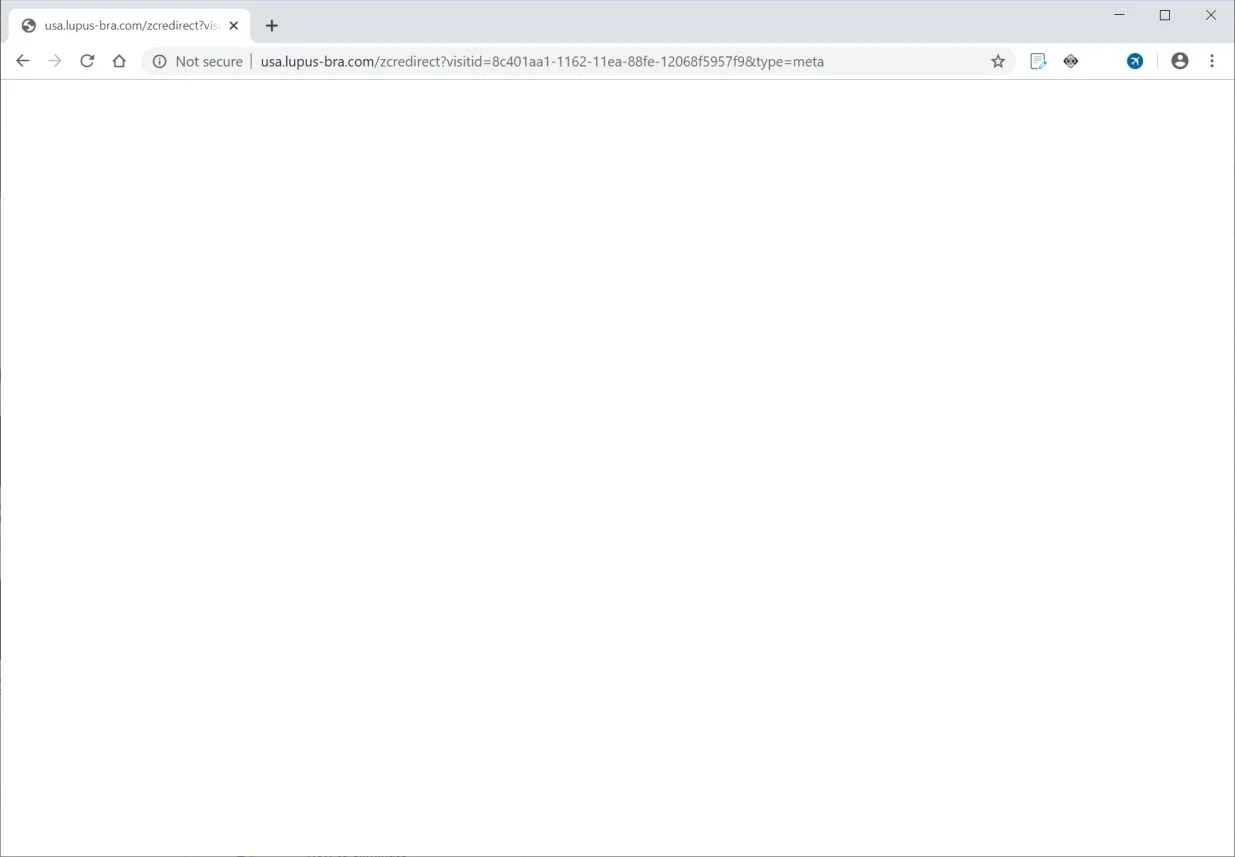 How to remove Usa.lupus-bra.com redirect (Virus Removal Guide) 1 Image: Chrome browser is redirected to Usa.lupus-bra.com