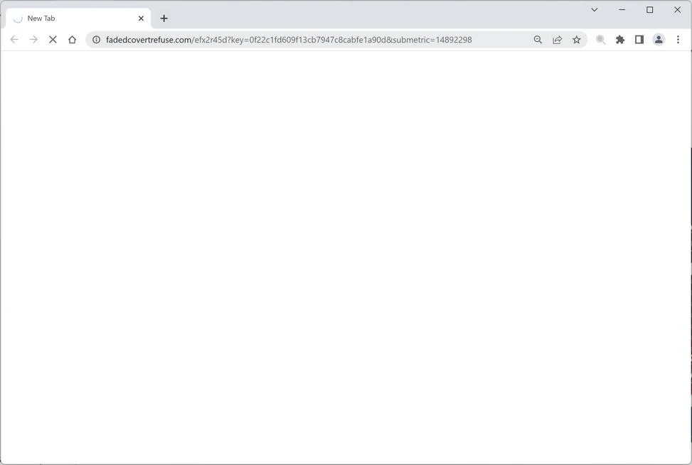 Remove Fadedcovertrefuse.com Ads (Virus Removal Guide) 1 Image: Fadedcovertrefuse.com Ads