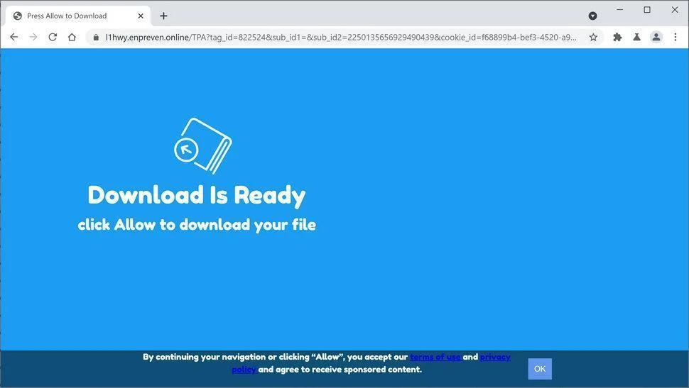 Remove Enpreven.online pop-up ads (Virus Removal Guide) 1 Image: Chrome browser is redirected to Enpreven.online