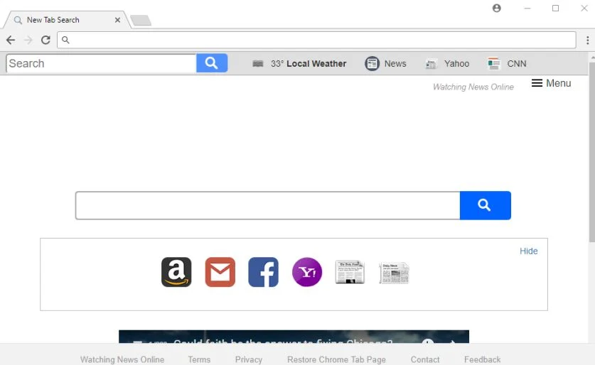 Search.hwatchingnewsonline.com redirect Search.hwatchingnewsonline.com redirect virus