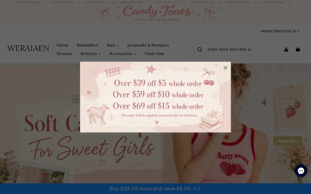 Weraiaen.com EXPOSED - Fake Store or Legit? What We Found 1 Weraiaen.com scam