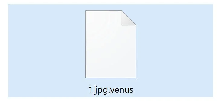 How to remove Venus ransomware (Virus Removal Guide) 1 Image: Venus ransomware