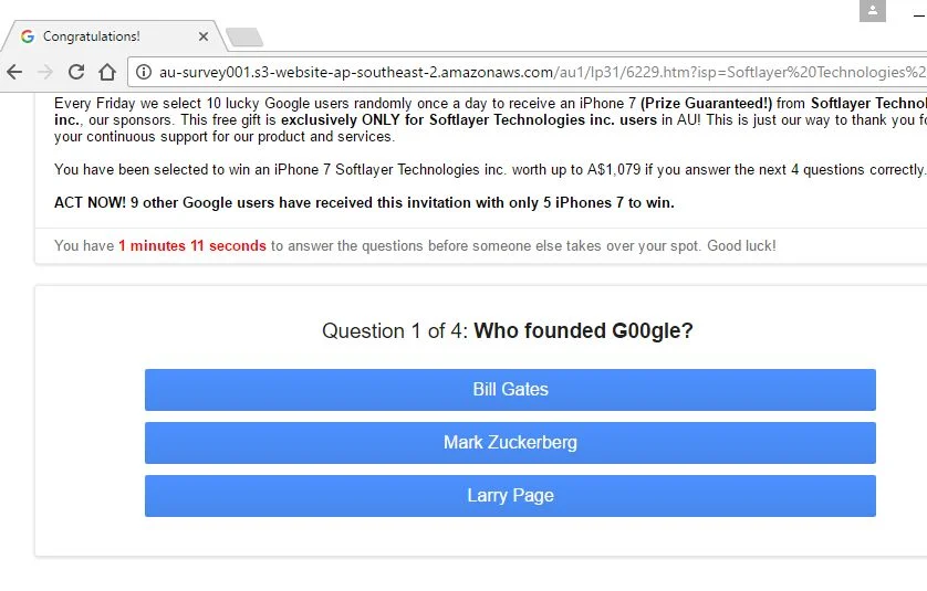 au-survey001.s3-website-ap-southeast-2.amazonaws.com virus