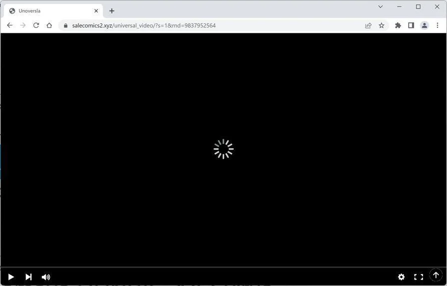 How to Remove Salecomics2.xyz Pop-up Ads (Virus Removal Guide) 1 Image: Chrome browser is redirected to Salecomics2.xyz