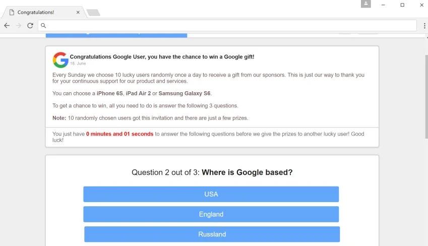 2018 Annual Visitor Survey Virus