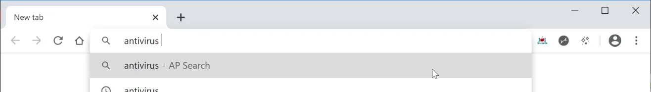 How to remove AP Search redirect (Virus Removal Guide) 1 Image: Chrome browser is redirected to AP Search