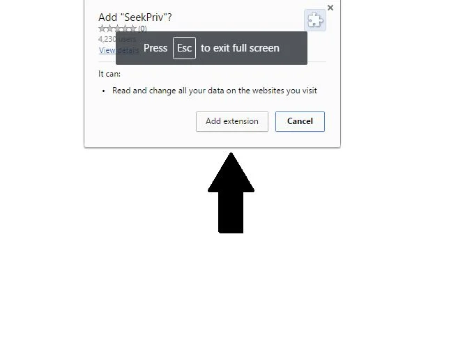 SeekPriv by hatemy.accountant adware