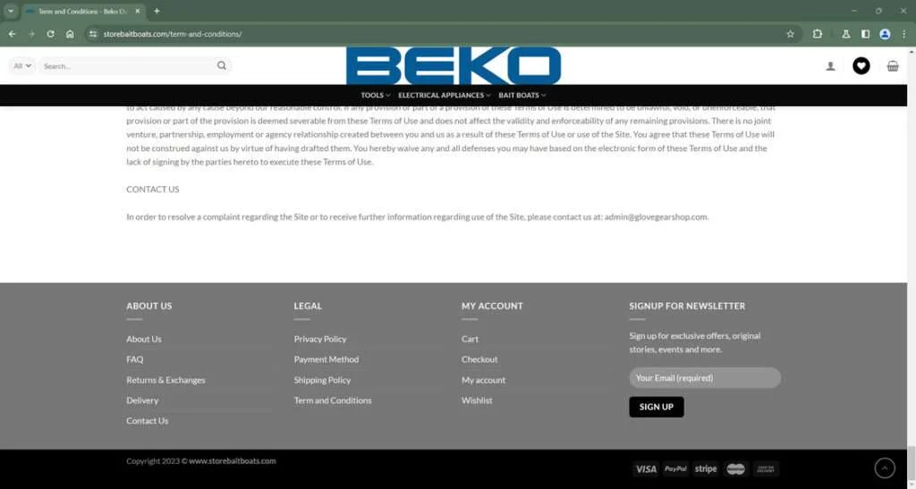 storebaitboats.com scam