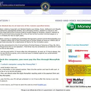 [Image: Federal Bureau of Investigation Scam]