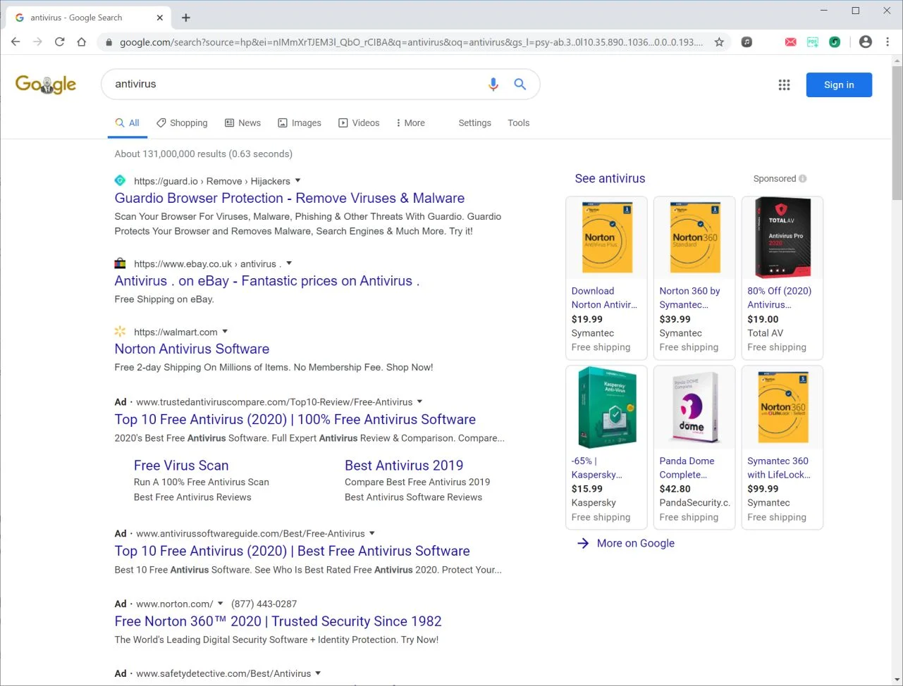 Image: SearchReceipts Ads