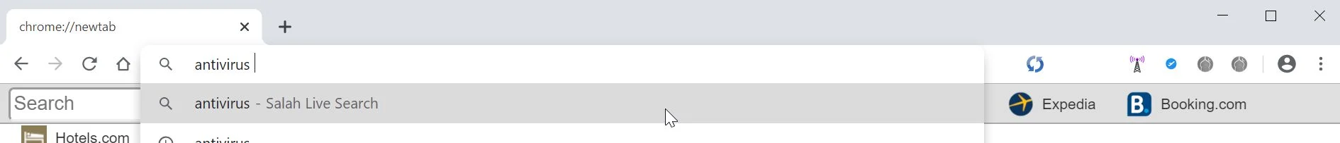How to remove Feed.salahweb.com redirect (Virus Removal Guide) 1 Image: Chrome browser is redirected to Feed.salahweb.com