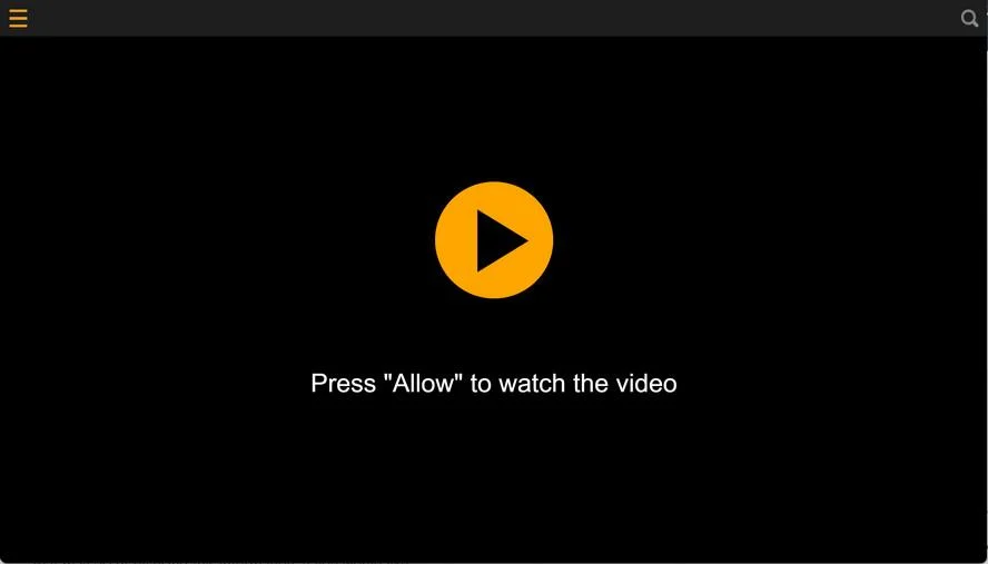 Image: Chrome browser is redirected to Trusted-stream.xyz