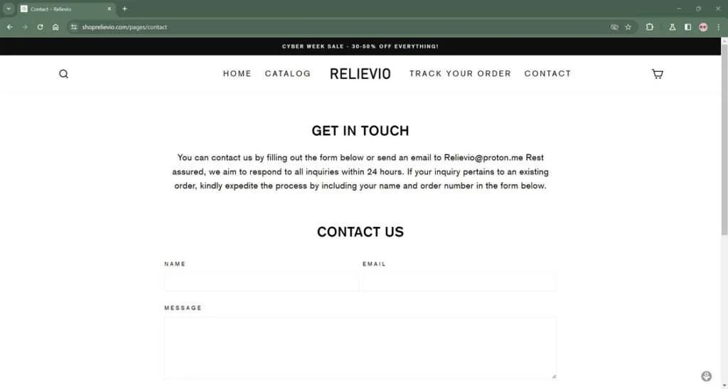 ShopRelievio.com Scam Store: What You Need To Know 1 Shoprelievio.com scam
