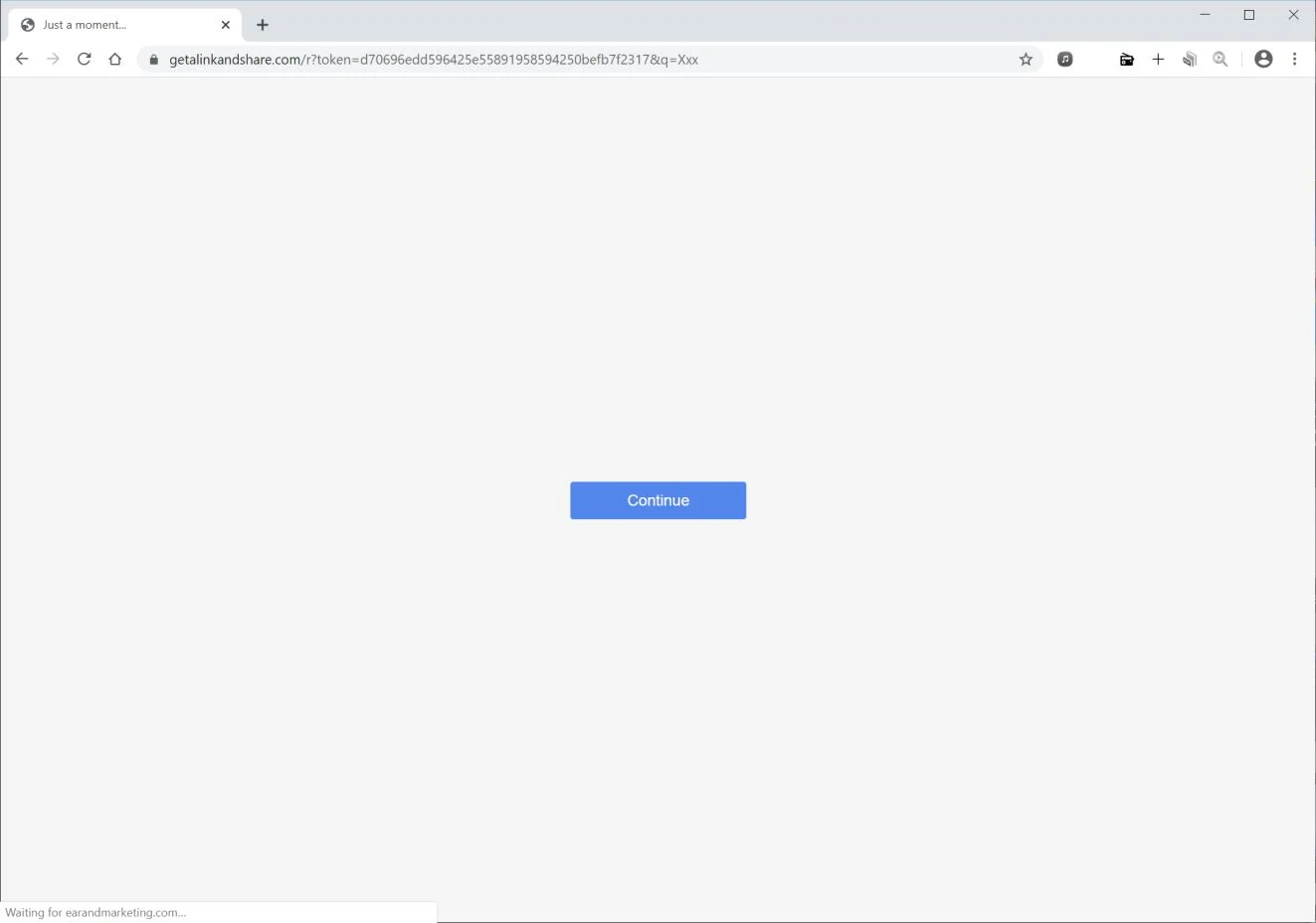 How to remove Getalinkandshare.com redirect (Virus Removal Guide) 1 Image: Chrome browser is redirected to Getalinkandshare.com