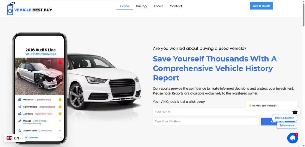 Vehiclebestbuy.com - Scam or Legit? Full Investigation 1 Vehiclebestbuy.com VIN SCAM