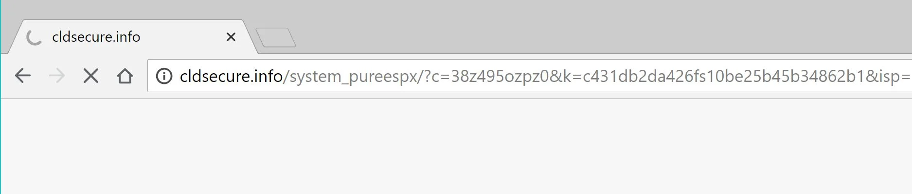 cldsecure.info pop-up redirect virus